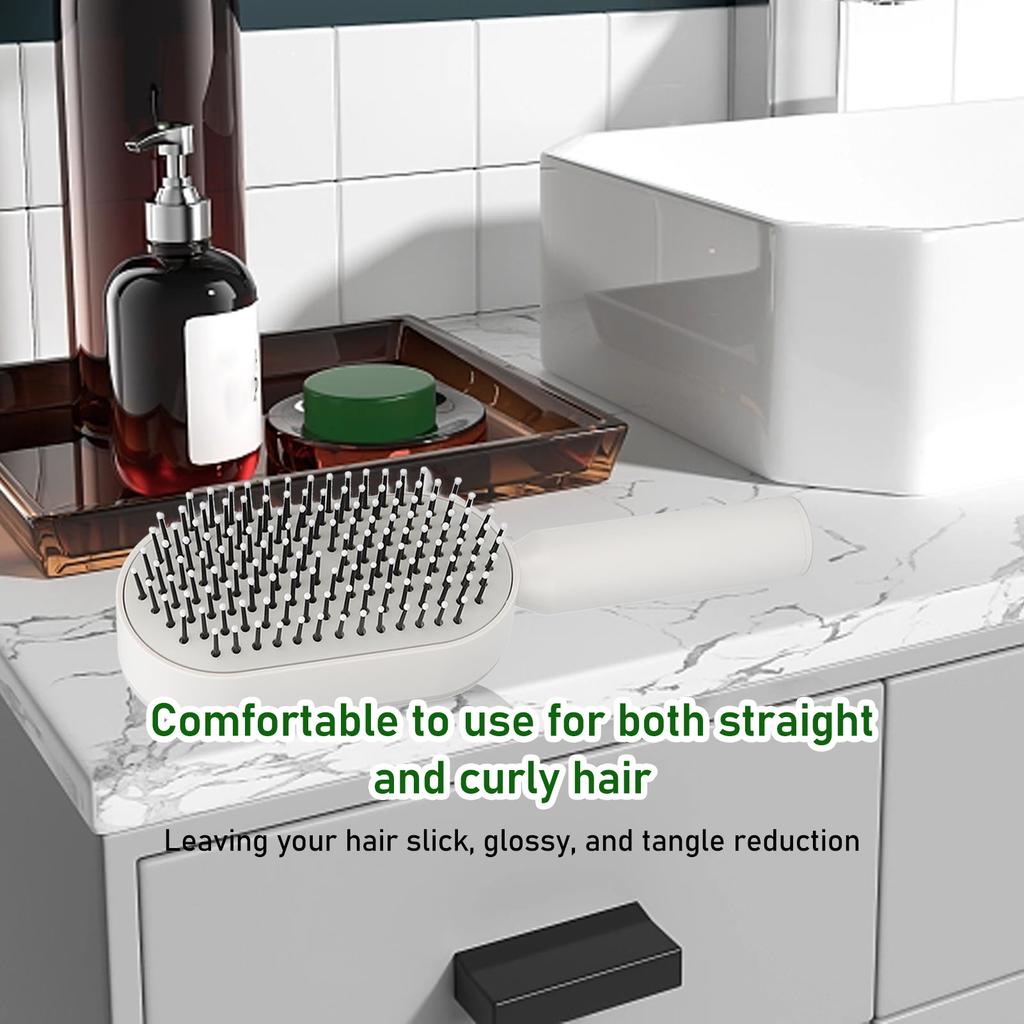 Kissen Haarbürste Entwirrende Luftkissenkamm Multifunktionale Kopfhautmassagekamm für lockiges Haar