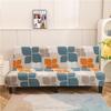 Folding Sofa Bed Cover Used For Living Room Armless Living Sofa Cover Sets Elastic Spandex Material Soft Slipcovers