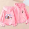 Gabbys Puppenhaus Kinder Cartoon Print Frühling Herbst Freizeit Reißverschluss Kapuzenpullover 2-13 Jahre Jungen Mädchen Outfits Oberbekleidung