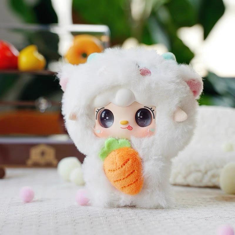 Yooki Restaurant Goumet Series V10 Cute Plush Blind Box Mystery Box Kawaii Desk Ornament Collectibles Decor Trend Toy Model Gift
