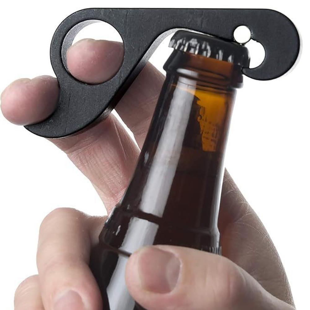 1/2/3/5PCS One-handed Bottle Opener Magnetic Bottle Opener Portable Beer Opener for Kitchen Bar or Restaurant Gift for Men