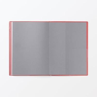MUJI 2027 Monthly Weekly Planner Schedule Book Red Dec 2026 A6