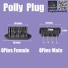 Ebike Hailong Plug Connector-Polly Super73 Battery Power Discharge Plug-Ebike Hailong/Polly Battery Plug 4pins/5pins