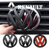 Car Front Radiator Grille Badge Cover Rear Trunk Lid Sticker For VW GTI Polo Golf MK6 MK7 MK8 Passat Tiguan Arteon Touareg Taigo