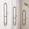 Home Decoration Flower Wall Vase Flower Nordic Test Tube Vases Clear Glass Container Wall Hanging Air Plant Flower Bottle Vase