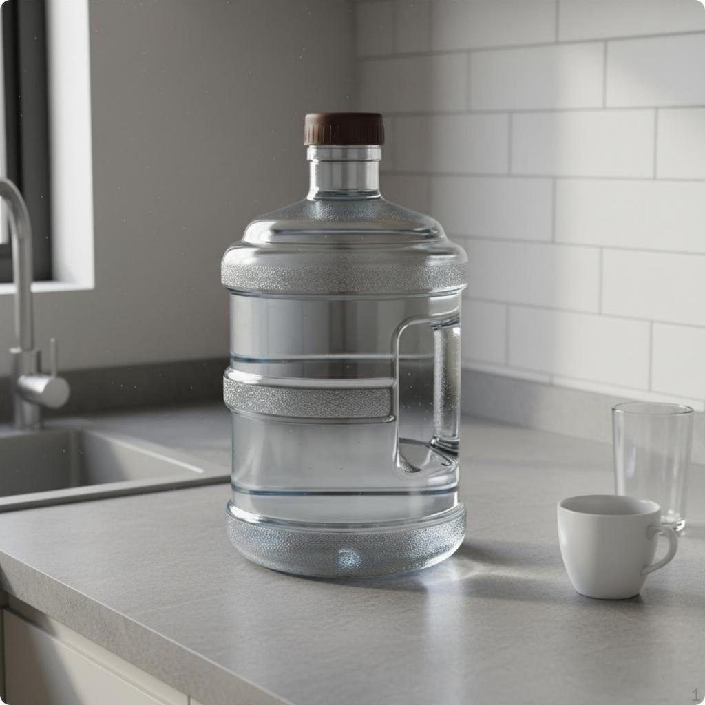 7.5L Water Jug Portable PC Barrel Food Grade Household Storage Clear 5L Premium