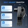 20914737 Front Passenger Side Power Seat Control Adjust Switch Fits for Chevrolet Silverado Corvette Impala Tahoe,for Cadillac ATS CTS ELR Escalade