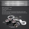 Car Styling Carbon Fiber Wheel Tire Valve Stem Caps ST Logo Fit for Ford Focus 2 3 Mondeo MK5 Kuga Fiesta Fusion Mustang Auto Accessories