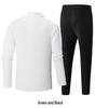 Unisex Spring/Autumn Long-Sleeve Sports Suit: Chinese Team Training Wear & Martial Arts Coach Uniform with Stand-up Collar
