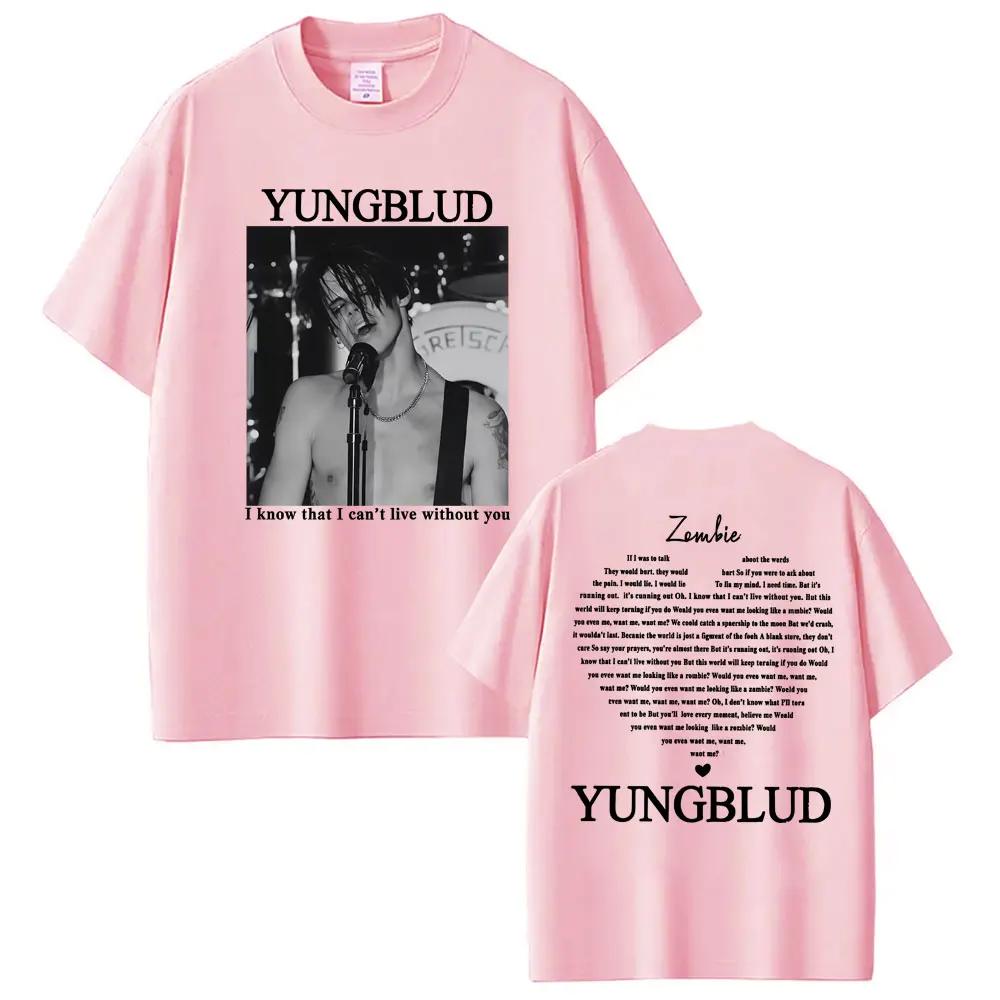 Yungblud & Zombie Rock Band Graphic T Shirt Men's Hip Hop Retro Music Fan Apparel T-shirts Man Casual Loose Short Sleeve T-shirt