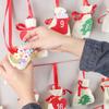 Christmas Countdown Bag Felt Prezzie Bag Festive Christmas Design