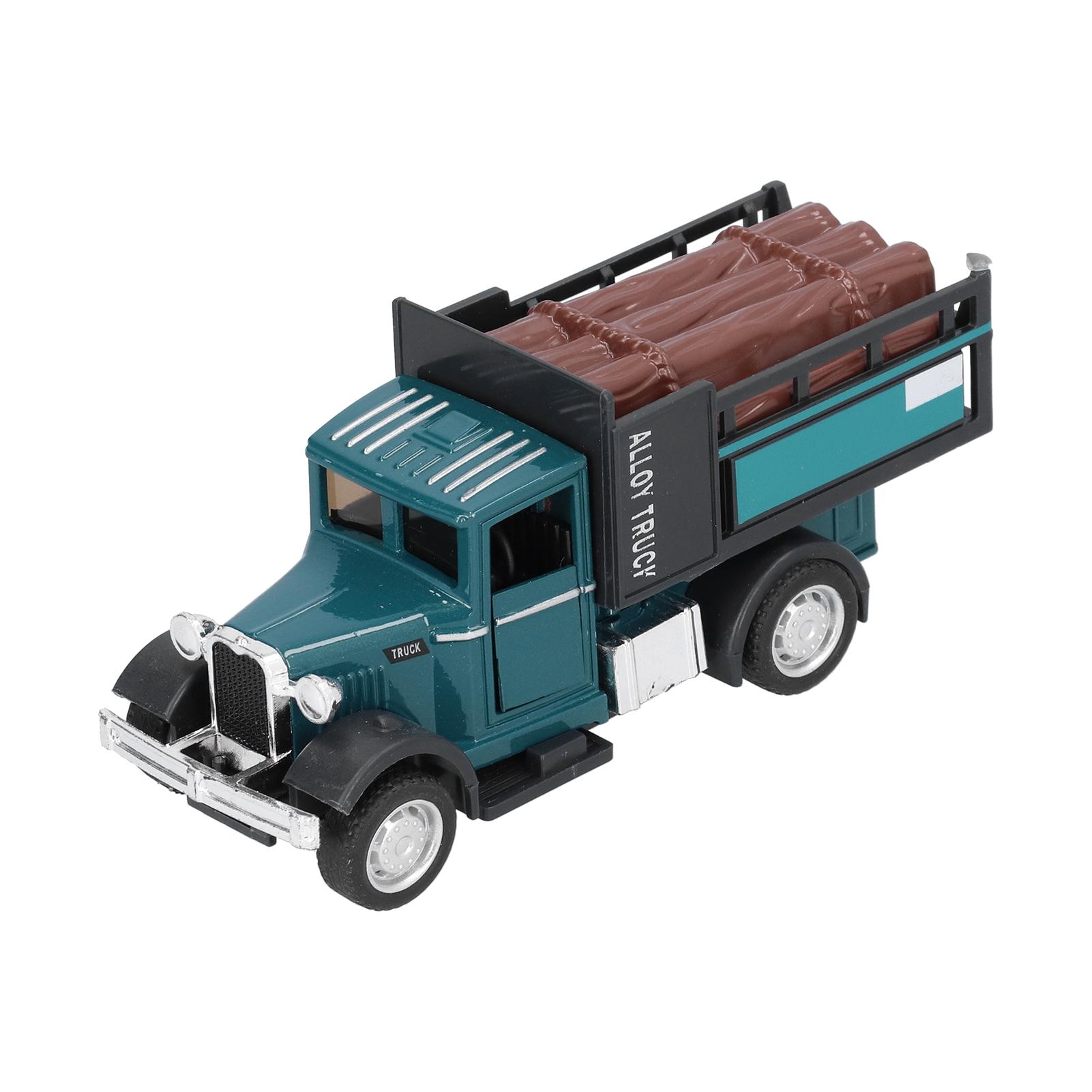 

Children Trucks Model Toy Set Children Alloy Simulated Pull Back Car Birthday Gift