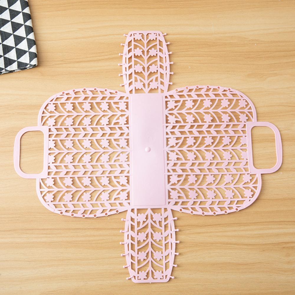 Bærbar hulvasket oppbevaringskurv nett dusj badekurv strandferie