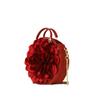 Women'S Handbag Luxury Round Flower Shoulder Bag