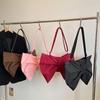 Korean Bowknot Women's Pleated Shoulder Bag 2025 - New Fashion Large Capacity Crossbody Underarm Bag