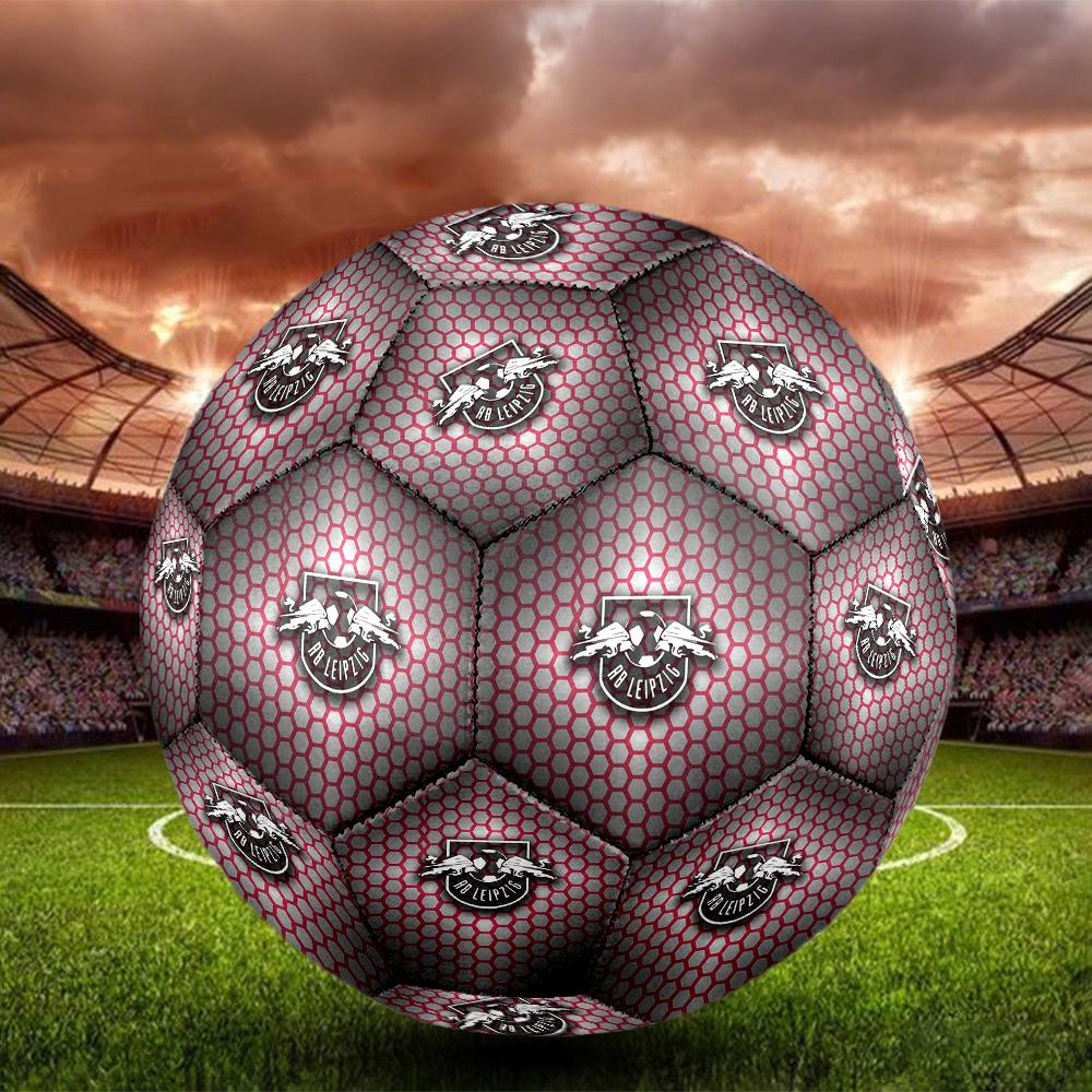 RBL logoSoccer Ball Colorful All Ages Machine Stitched PVC Competition Ready Durable High-Bounce