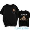Fashion Capybara T Shirt Men/women EU Szie T-shirt Funny Capibara Harajuku Tees Tops Cartoon Mange Y2k 90s Grunge Tshirt Clothes