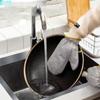 Roestverwijderende schoonmaakdoek Keukenmagie Afwashandschoenen Staaldraadreinigingsdoek Magnetronfornuis Schoon gereedschap Vaatdoek