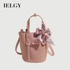 Ladies Portable Bucket Bag Simple Shoulder Messenger Bag