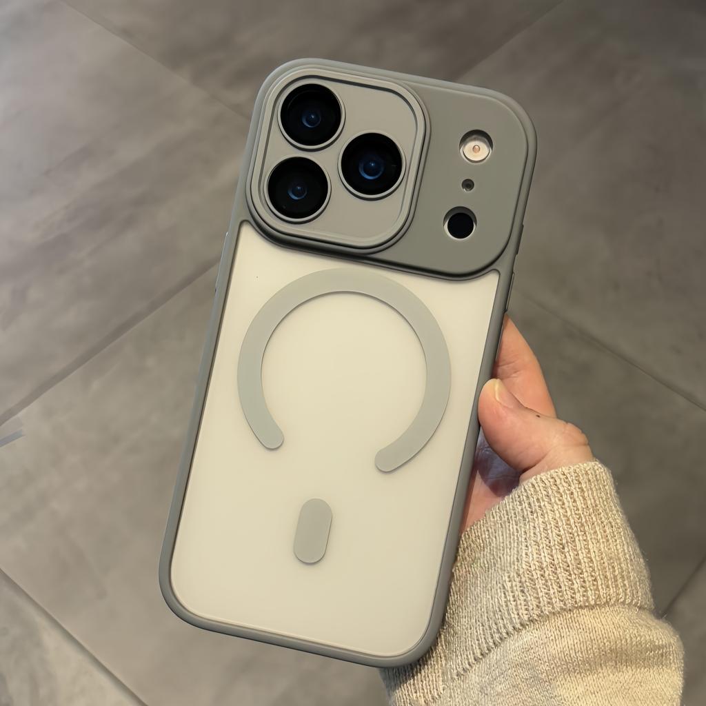 Luxury Shockproof Armor For Magsafe Case for iPhone 17 Air 16 15 14Plus 13 12 11 Pro Magnetic Wireless Charge Clear Matte Cover