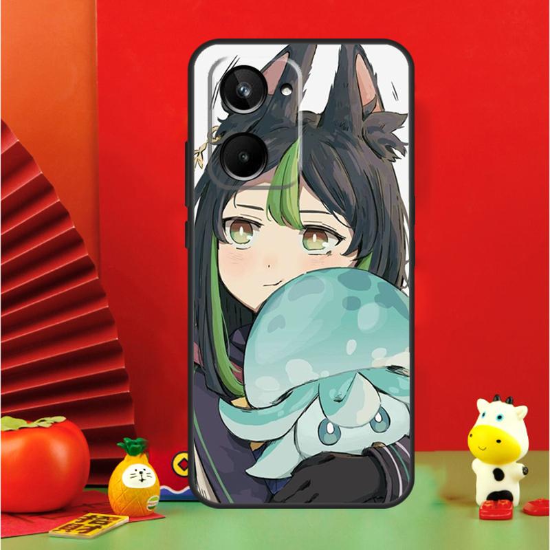 Genshin Impact Tighnari For Realme 15 Pro GT7 GT6 10 11 12 13 14 Pro Plus C67 C63 C61 C55 C51 C53 C35 C75 C65 Case