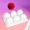 Heart Ball Shaped French Mousse Mold Heat Resistant Silicone Dessert Mould Handmade Pastries Bakewares Baking Accessories