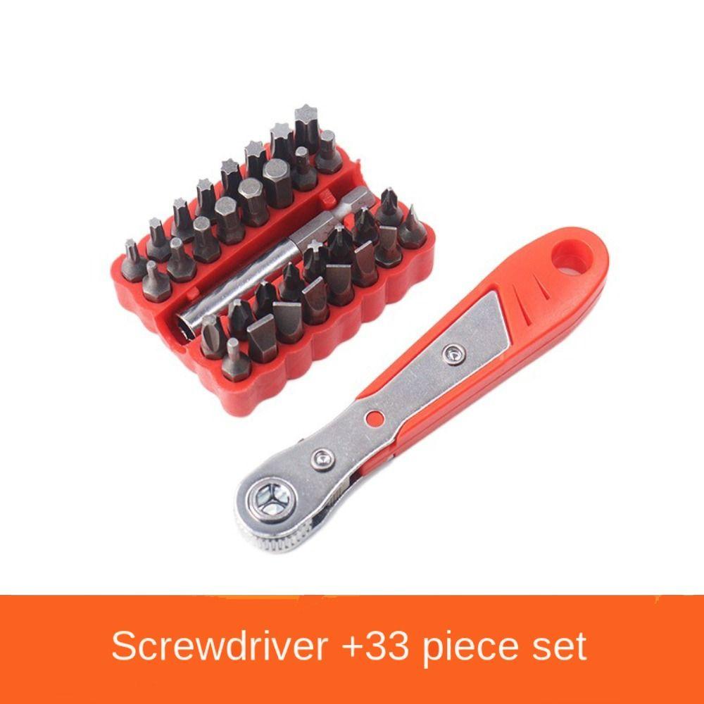 36-tooth Two-way Screwdriver Mini Right Angle Screwdriver New Ratchet Screwdriver  Home