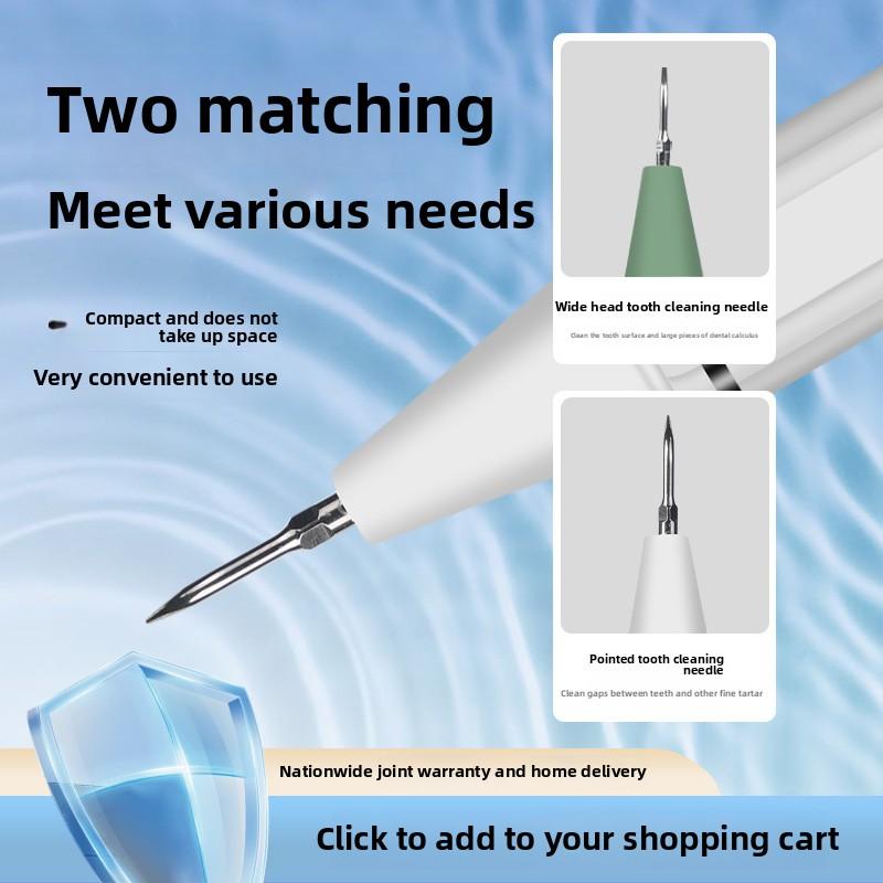 New Ultrasonic Dental Cleanser Electric Dental Cleanser Adult Portable Household Dental Cleanser