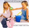 Kids Waterproof Silicone AirTag GPS Tracker Case with Strap – Compatible with Apple AirTag