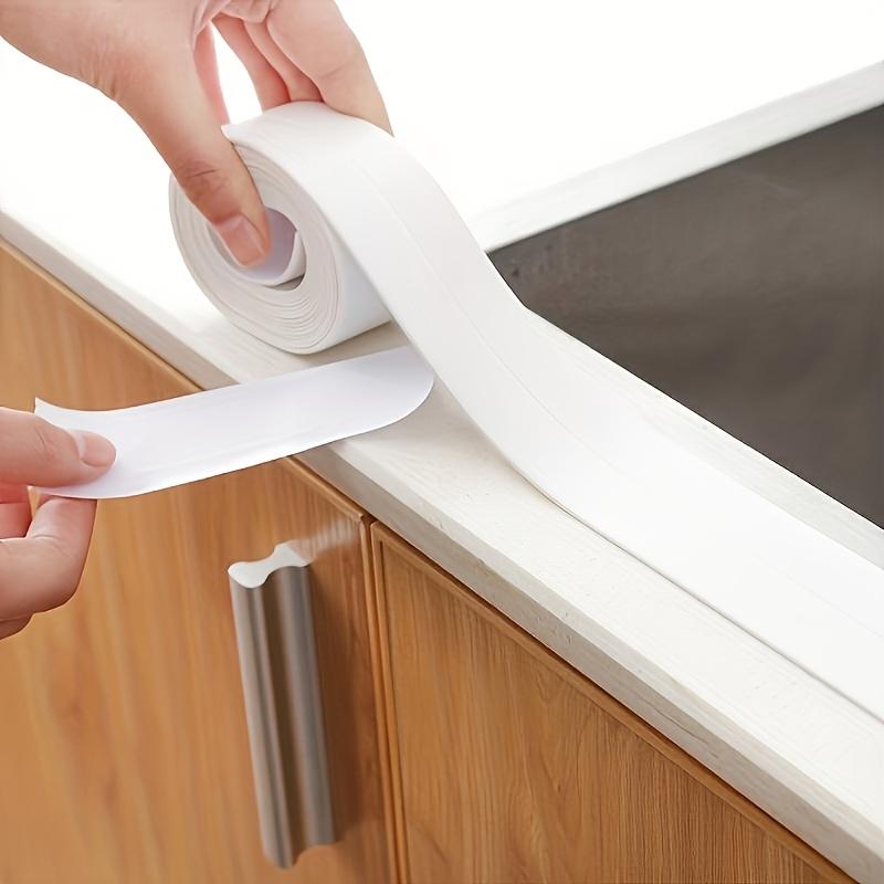 5-Meter Waterproof and Moisture-Proof Tape, Ideal for Sealing Joints, Toilet Tanks, and Corners In Kitchens and Bathrooms.