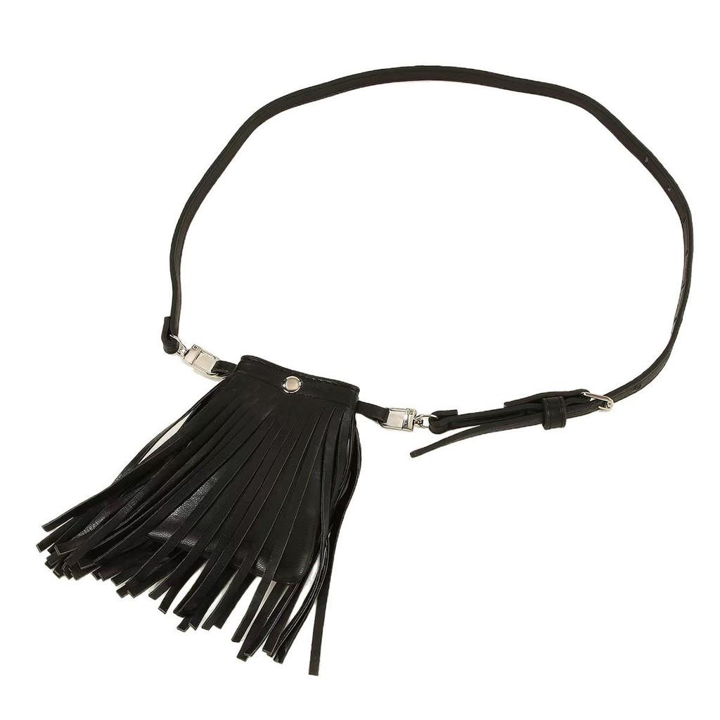 Solid Leather Color Belt Riveted Decoration Pin Closure Casual Outfits Festival