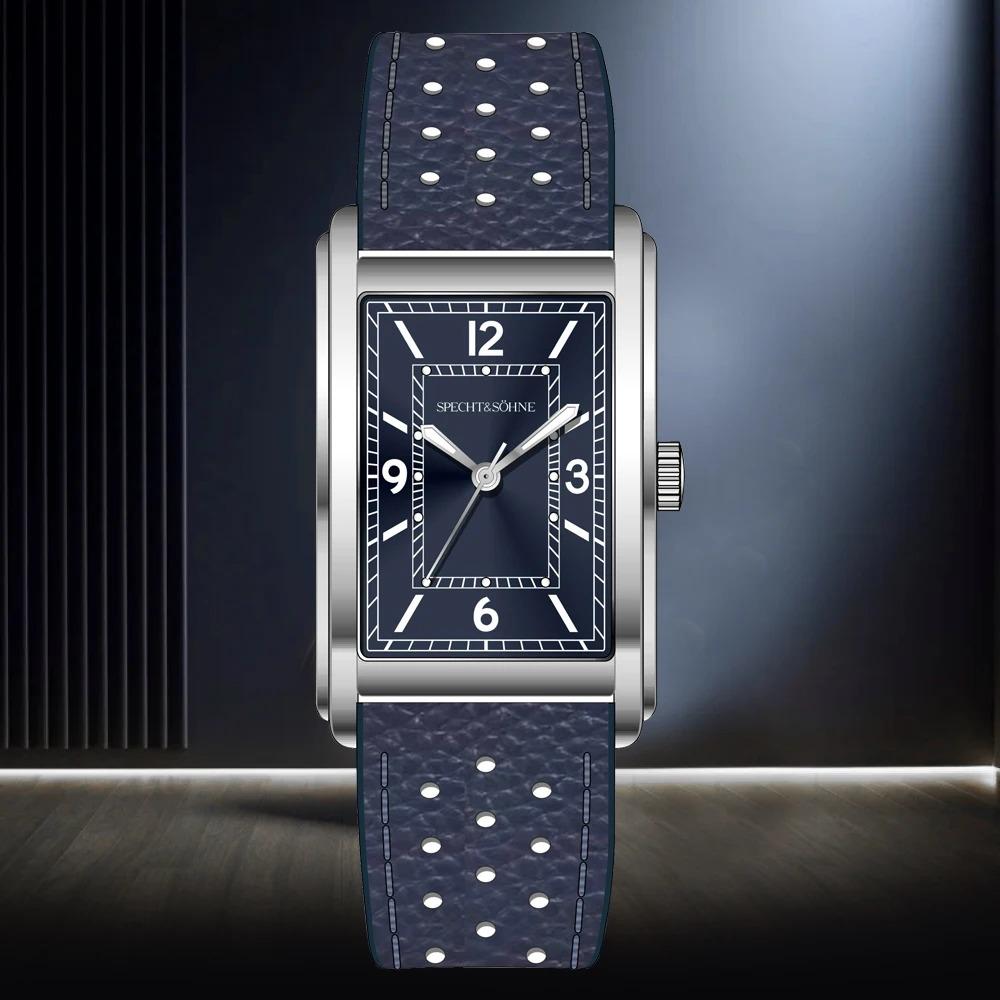 2025 Neue Mode Quadratische Uhr Damenuhren Ultradünnes VH31 Uhrwerk Lässige Herrenuhr Graue Farbe Reloj Hombre 28MM