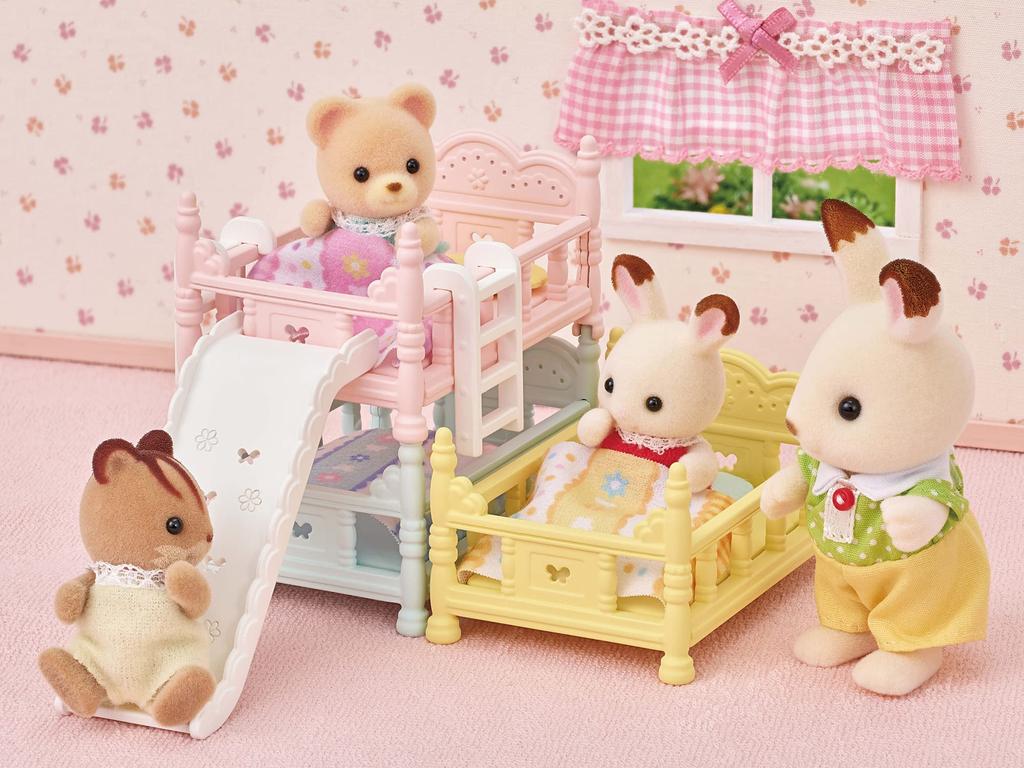 Sylvanian Families Furniture [Baby Bunk Bed] Ka-219 ST Mark, Ages 3 and Up, Toy Dollhouse, Sylvanian Families, EPOCH