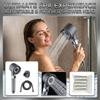Adjustable Pressurized Filter Shower Head