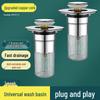 Anti-Odor Pop-Up Drain Stopper for Washbasin