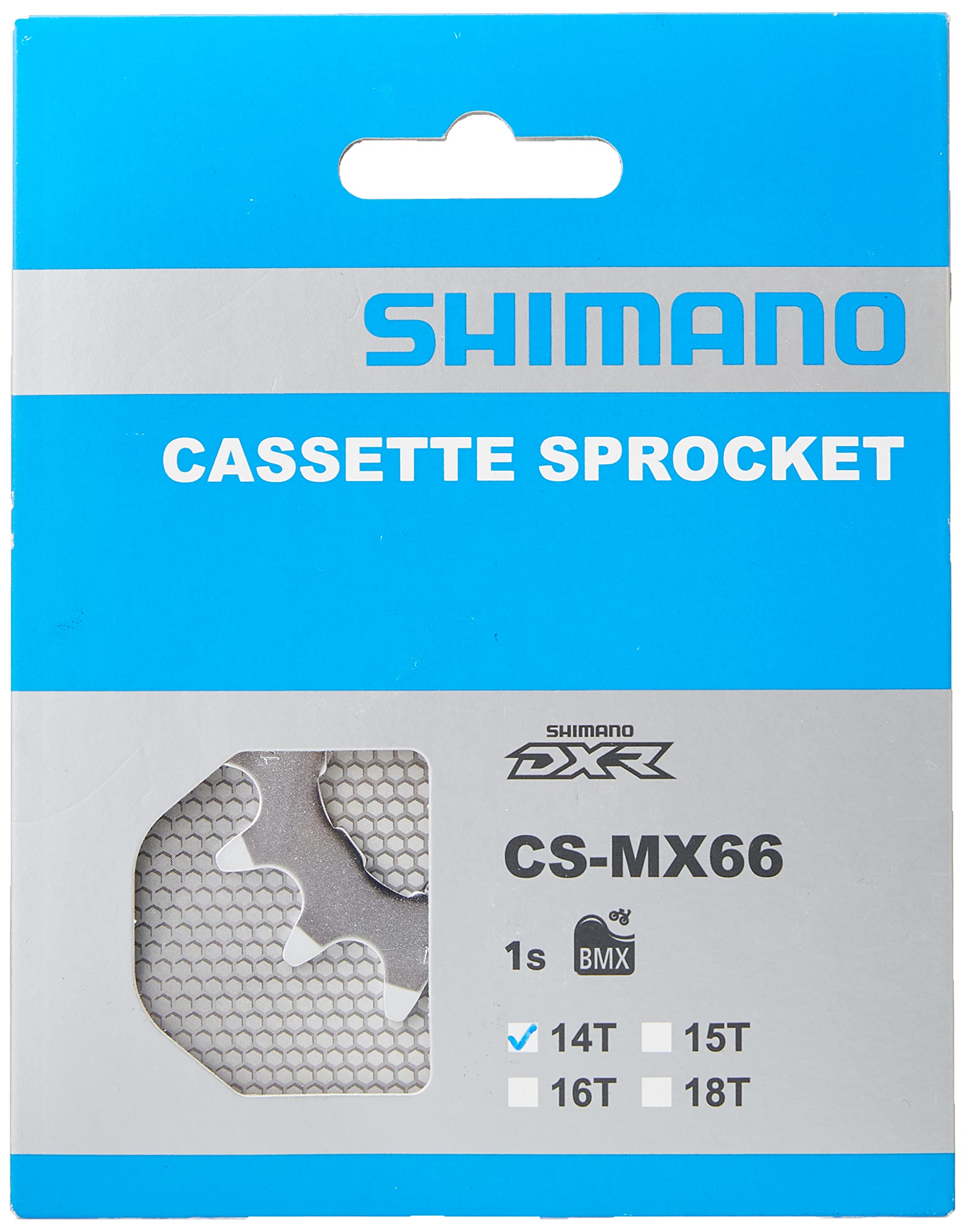 

Shimano DXR Single Cassette Sprocket 18T [CS-MX66]