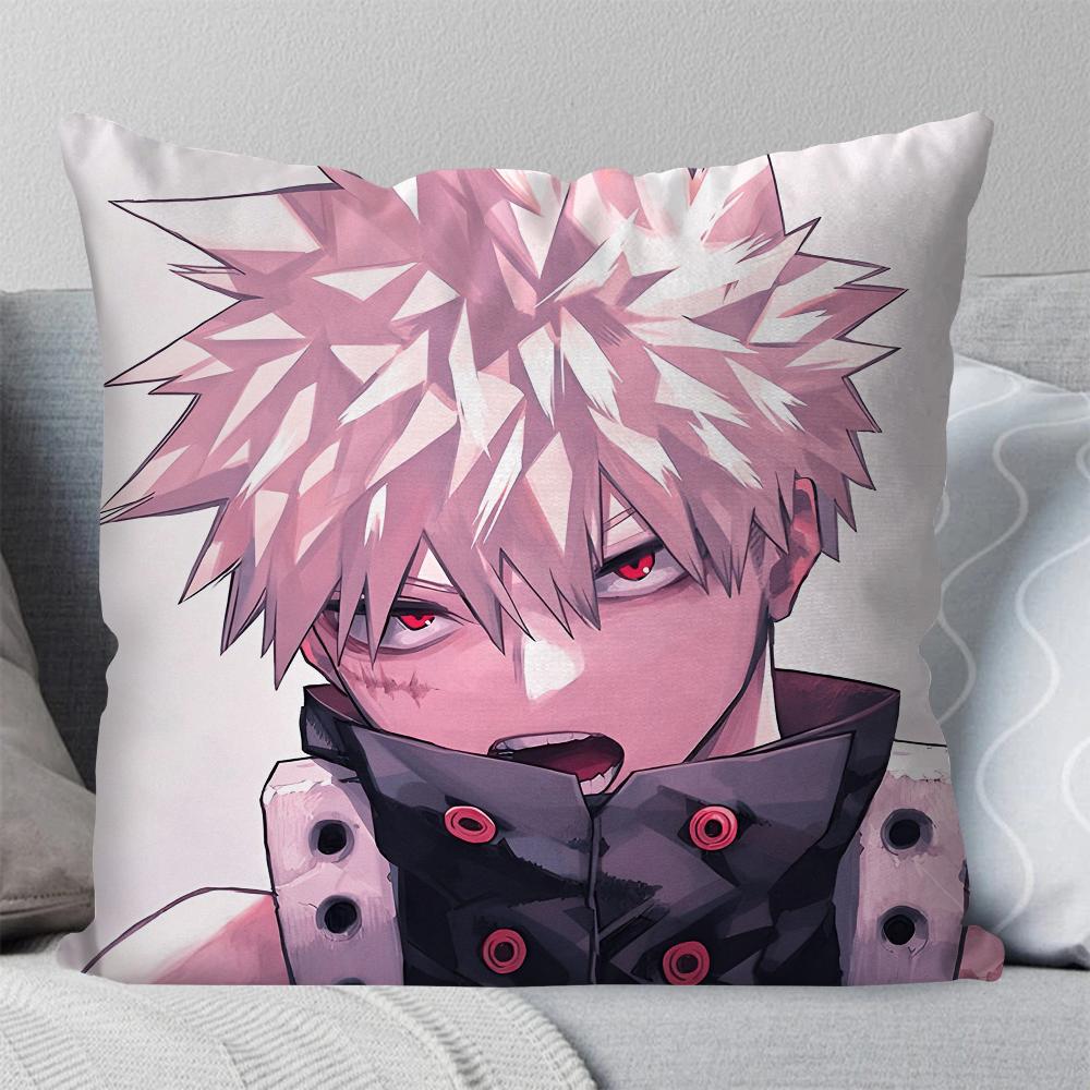 

Анимация Б-Бакуго К-Кацуки Наволочка Квадратная Подушка Спальня Диван Досуг Комфорт Подушка Автомобиль Гостиная Украшение Дома 40X40 16x16Inch