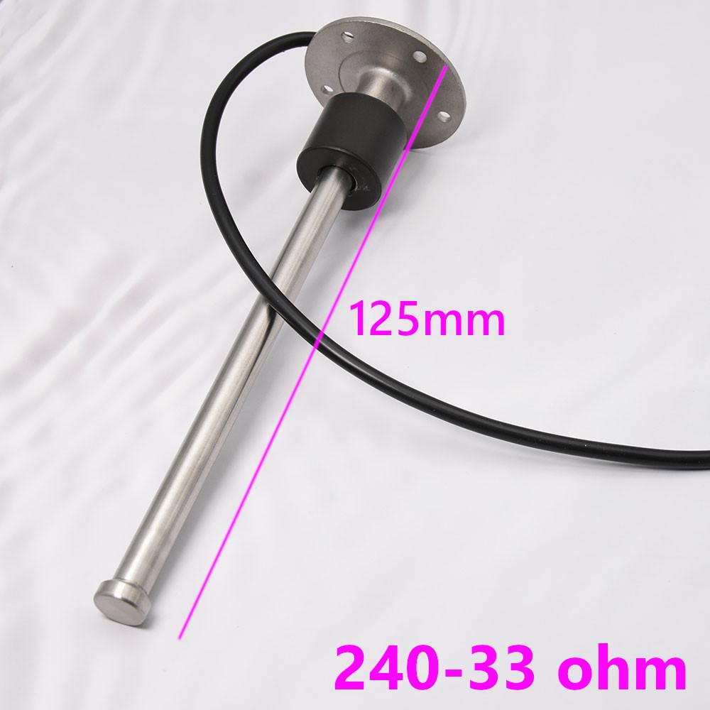 

Новий Wifi Датчик 52MM для Човна/Автомобіля, Датчик Рівня Палива, Підходить для Всіх Діапазонів, Сигнальний Датчик Ом, Підтримка Підключення до ПК/Мобільного Телефону 125mm 240-33ohm