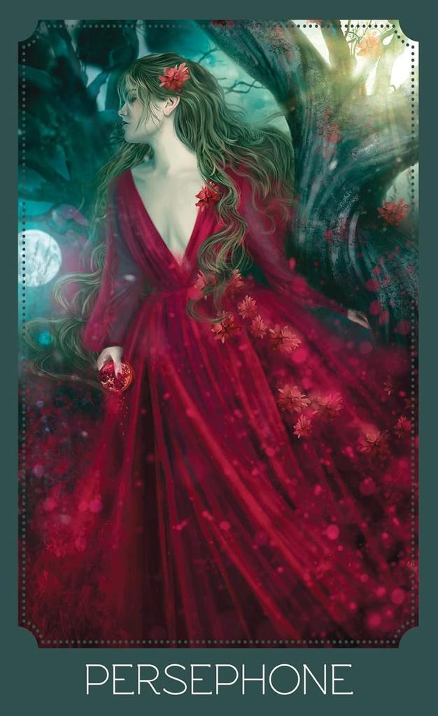 Kancharo 44-Card Oracle Card Set, Tarot Reading [Goddess Within Oracle], Includes Japanese Oracle Card Basic Instructions & Pouch (Authentic)