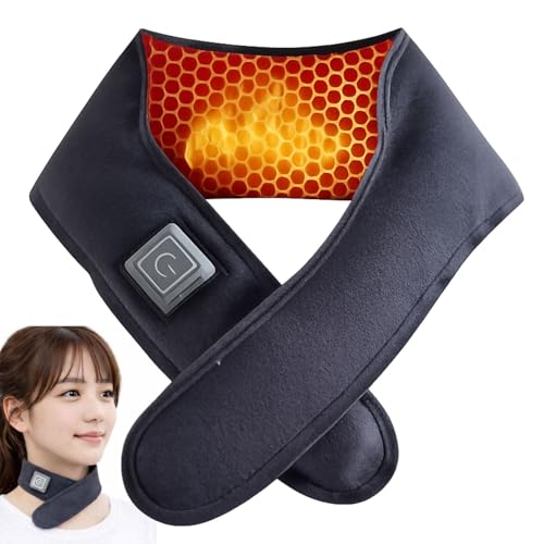 

USB Neck Warmer, Electronic Heater, Fabric Material, Rechargeable, Type-C, Thin, Lightweight, Warm, Reusable, Cold Protection, Warm for Outdoor Activi
