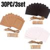 1Inch 11pc/set DIY Craft Photo Frame With Clip and Rope Photo Wall Photo Frame Hanging Picture Album Home Wedding Birthday Decor