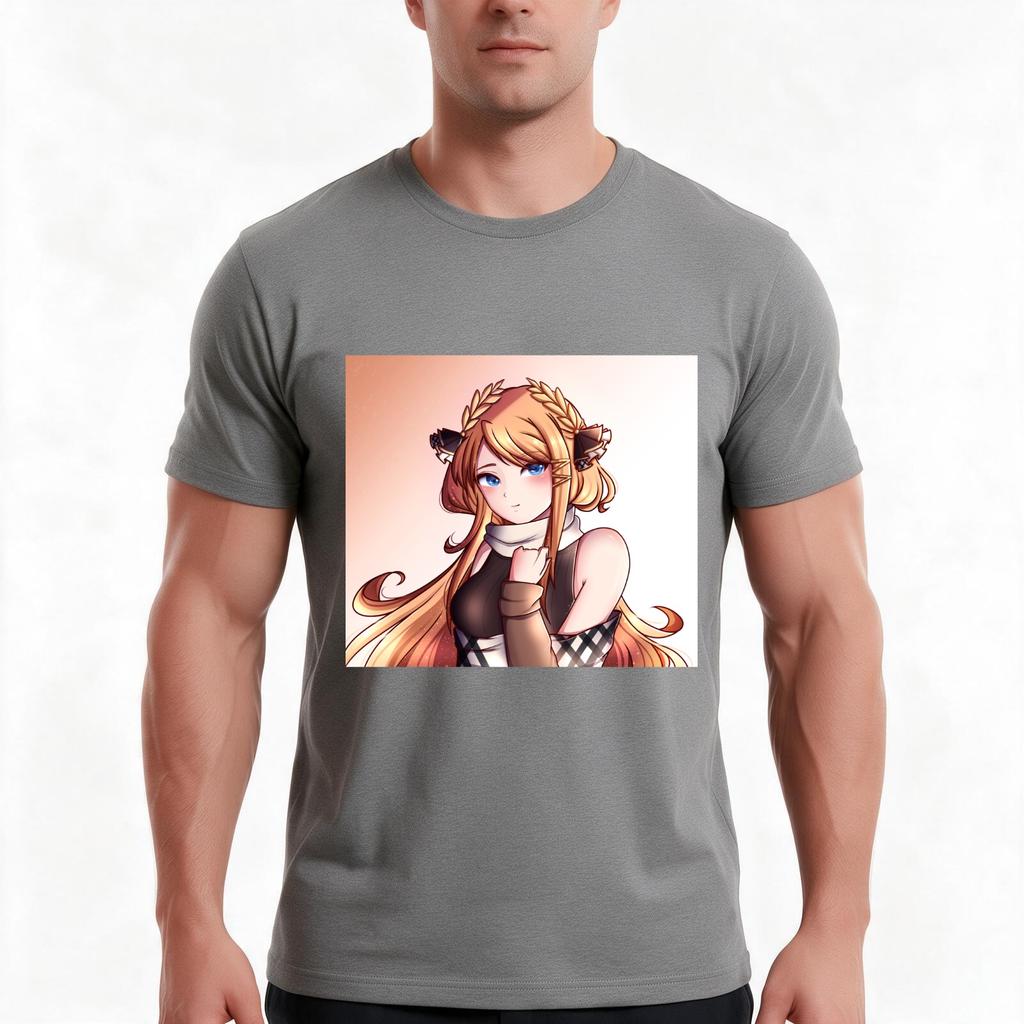 Azur Lane Victorious Tshirt Summer Casual Cotton Tee Oversized Streetwear Tops Vintage Graphic Print Loose Fit Short Sleeve