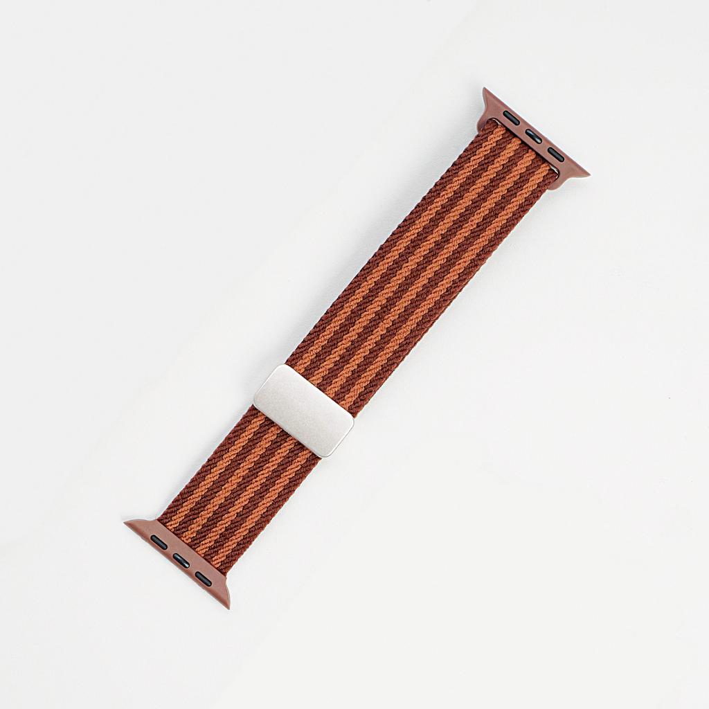 Suitable for Huawei GT5 watch strap, breathable nylon woven casual wristband, watch3pro nylon elastic magnetic strap