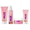 The Plant Fix Plix Guava & Roses Regime for Bright Skin & Balanced Skin pH|Hydrating Cleanser|2-in-1 Toner Serum|Smoothie Moisturizer|Invisible Sun