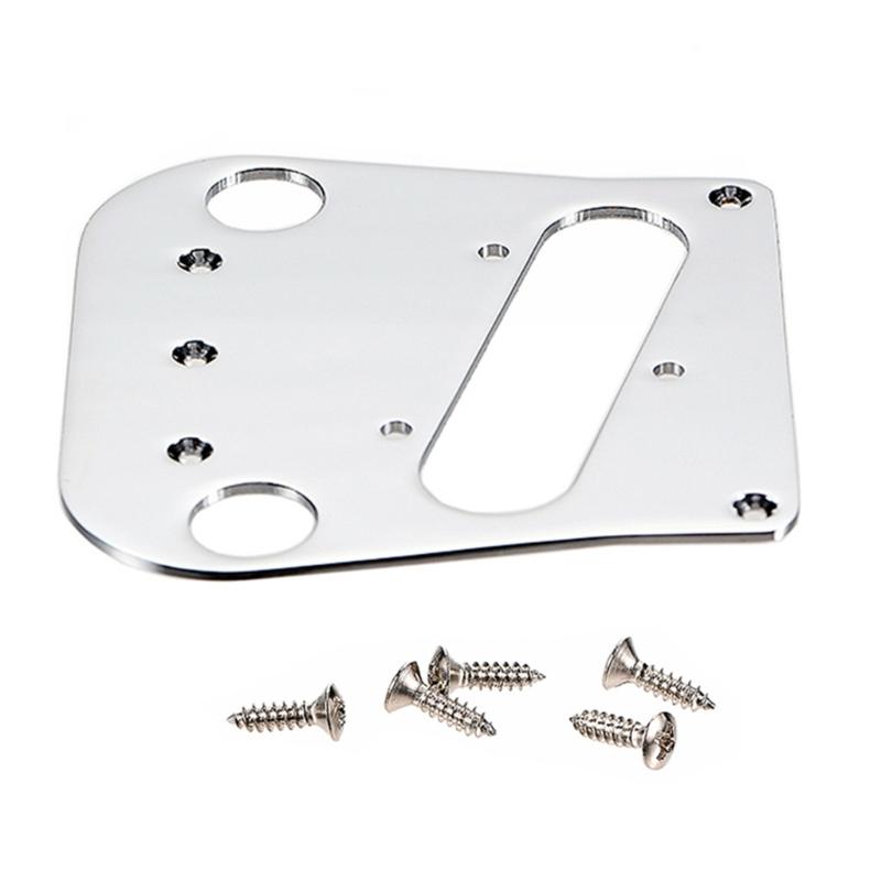 Metal Bridge Plate Guitar Component Metal Construction Improved Sustain Tuning Retention Simple Drop In Installation