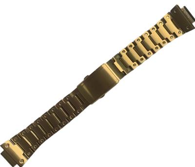 Custom ga2100 ga2110 gm5600 serie compatibel 316L metaal roestvrij staal band G-SHOCK (goud)