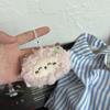 Søde Fluffy Plys Får Nøgleringe Kvinder Piger Tasker Biler Nøglering Gave Charme Vedhæng Dekoration