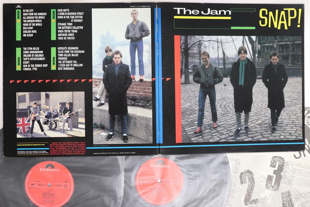 LP Record JAM - Snap 38MM03167 POLYDOR 1983 Japan Rock Used