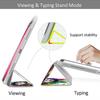 For iPad Case iPad Air 7 6 5 4 A16 11th 11 10 10th 10.9 10.2 9 9th 8 8th 7 7th 9.7 6th 5th Generation Smart Tablet Case Cover