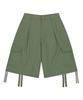 Maha Grid Bermuda Cargo Short Khaki(Mg2Emmpa60A)